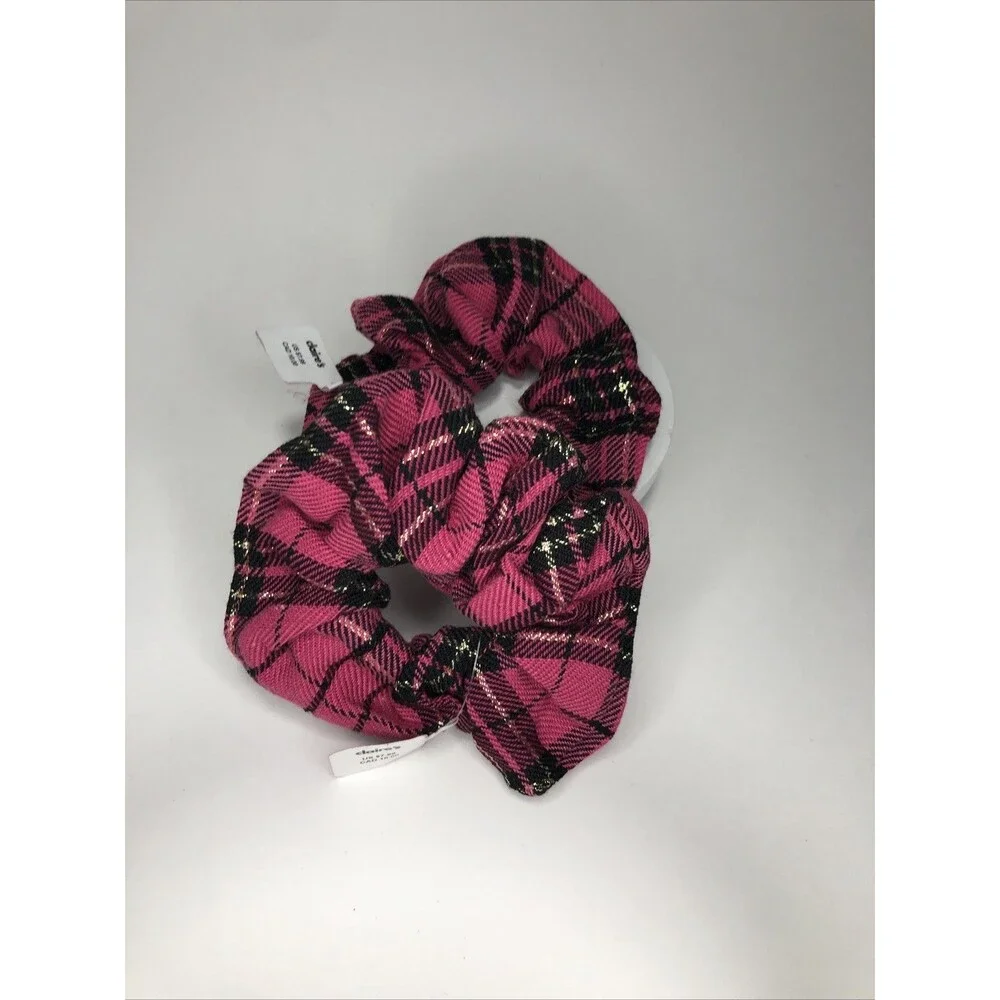 Hair Accessories, Hair Scrunchie, Pink 2 Count